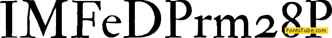 IM FELL Double Pica Font Family