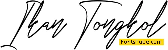 Ikan Tongkol Font