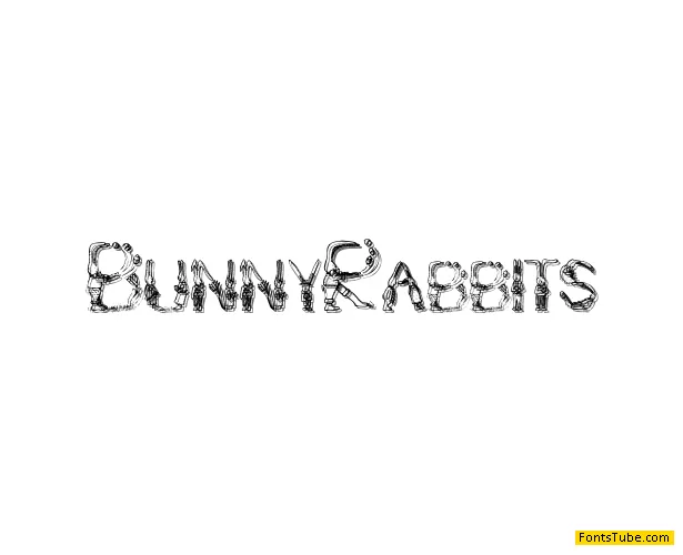 Bunny Rabbits Font