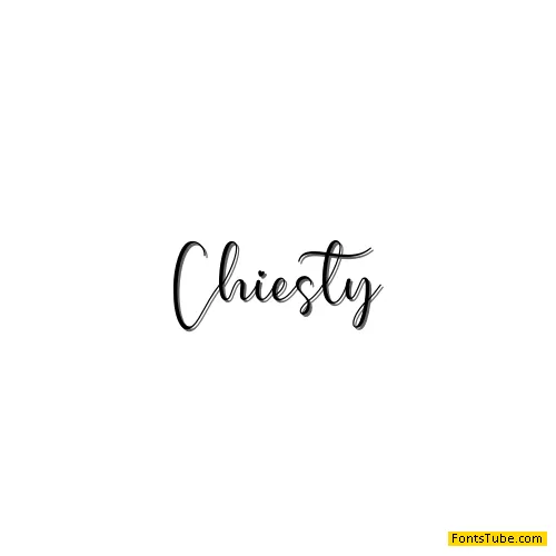 Chiesty Font