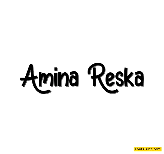 Amina Reska Font