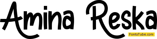 Amina Reska Font