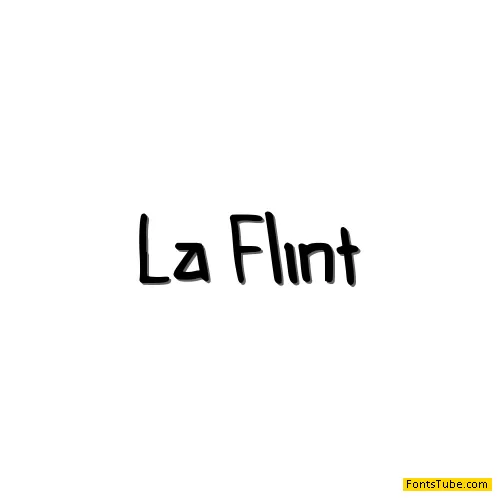 La Flint Font