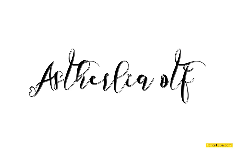 Astherlia Font