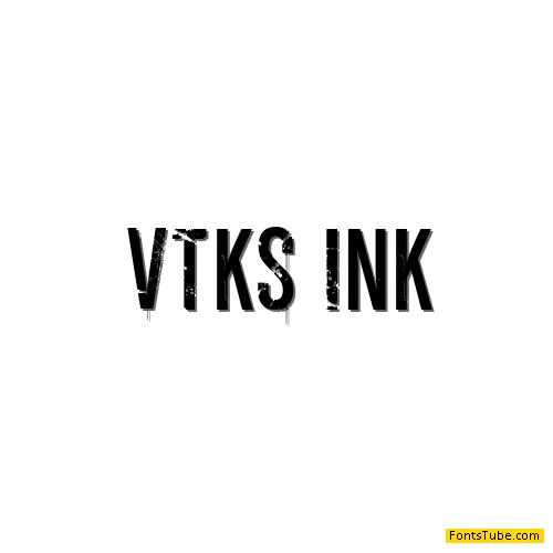 vtks ink Font