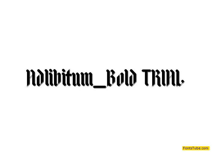 Adlibitum Font Family