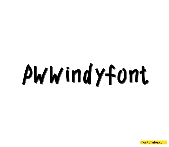 PWWindyfont Font