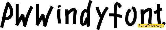 PWWindyfont Font