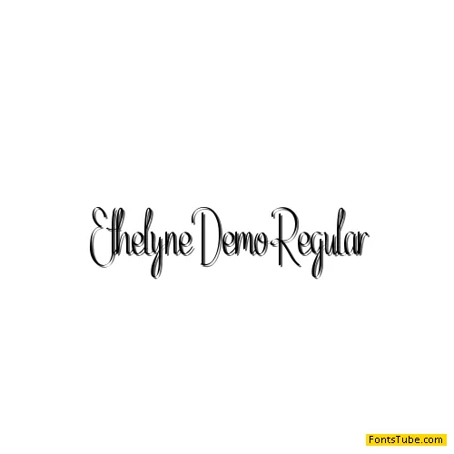 Ethelyne Demo Font Family