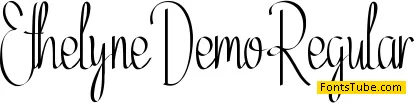 Ethelyne Demo Font Family