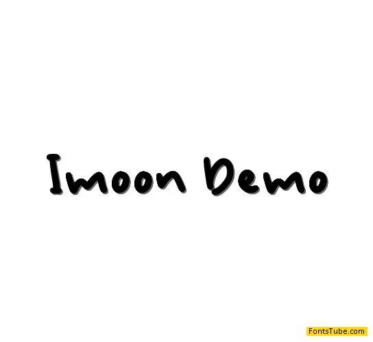 Imoon Demo Font