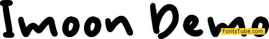 Imoon Demo Font