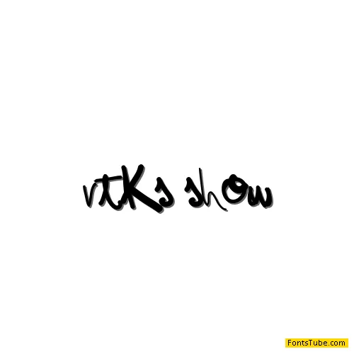 vtks show Font