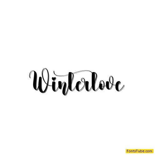 Winterlove Font