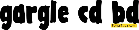 Gargle Font Family