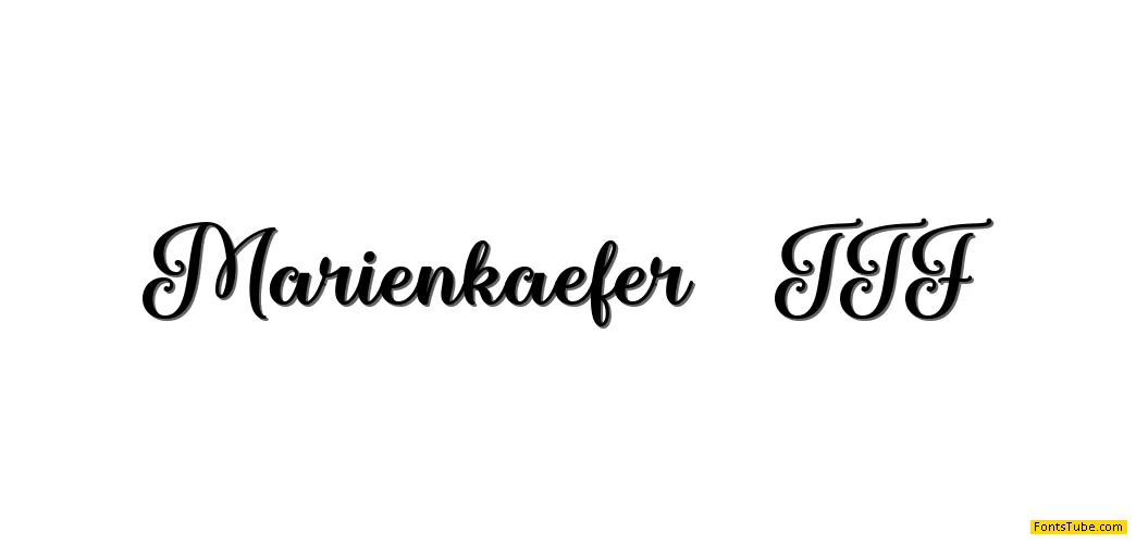 Marienkaefer Font