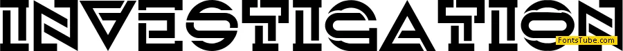 Investigation Font