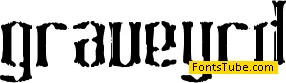 Graveyard BRK Font