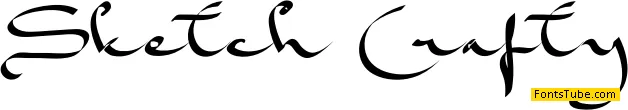 Sketch Crafty Font