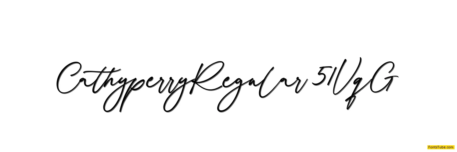 Cathyperry - Handwriting