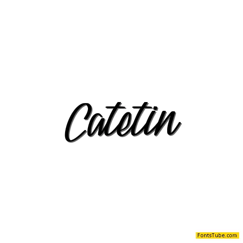 Catetin Font Family