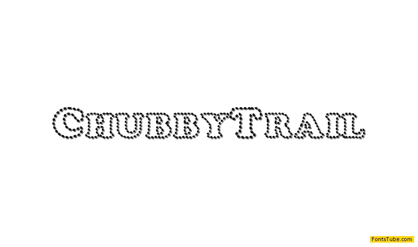 Chubby Trail Font