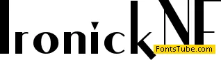 Ironick NF Font