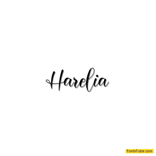 Harelia Font