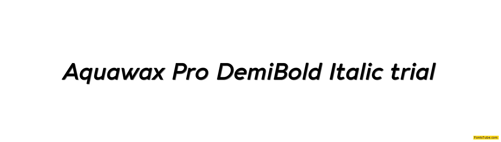 Aquawax Pro Font Family