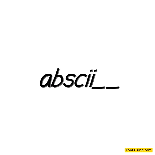 Abscissa Font Family