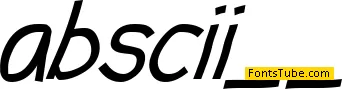 Abscissa Font Family