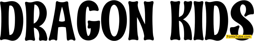 DRAGON KIDS Font