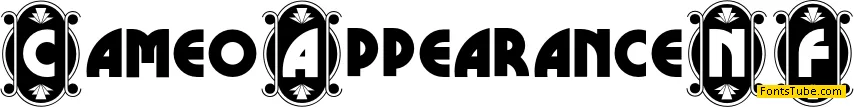 Cameo Appearance NF Font