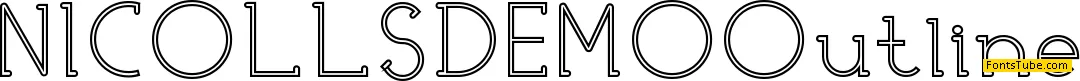 NICOLLS DEMO Font Family
