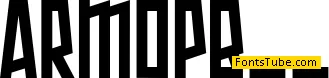 Armor Piercing 2.0 BB Font Family