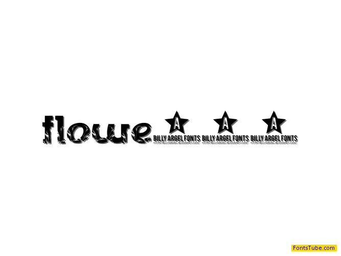 FLOWERFLOW Font