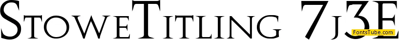 Stowe Titling