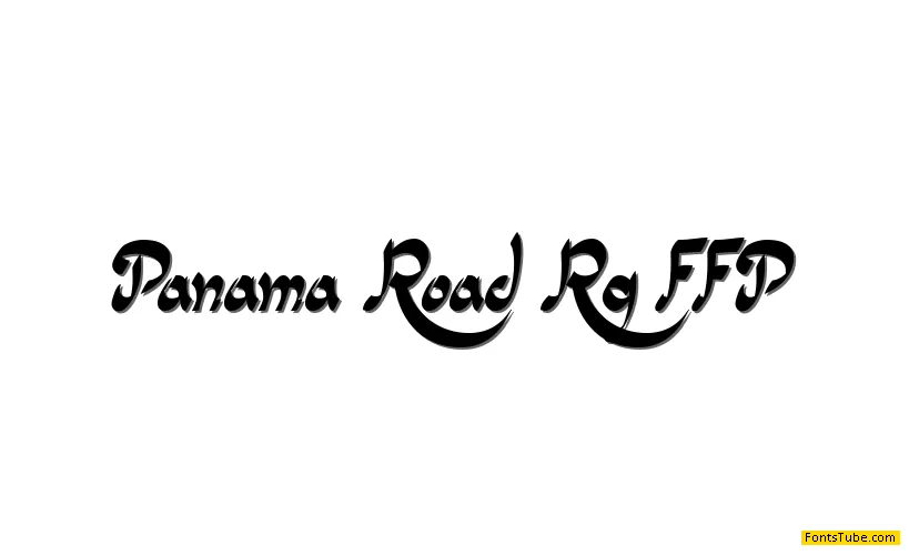 Panama Road Font
