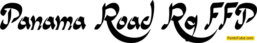 Panama Road Font