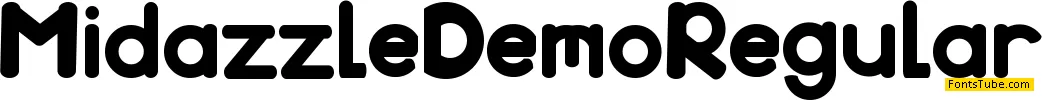 Midazzle Demo Font Family