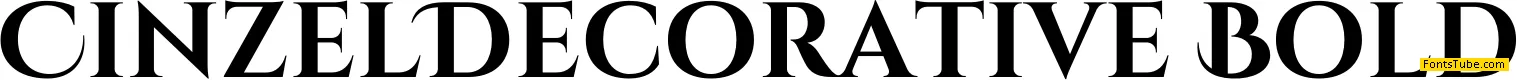 Cinzel Font Family