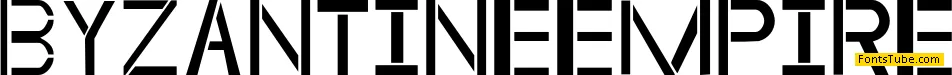 Byzantine Empire Font