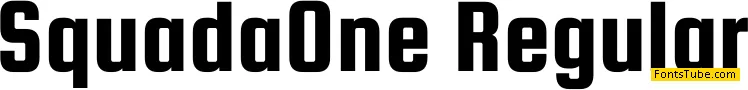 Squada One Font