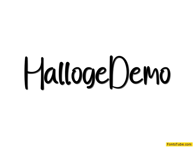 Halloge Font
