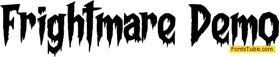 Frightmare Font