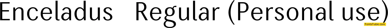 Enceladus Font Family