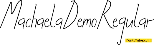Machaela Demo Font