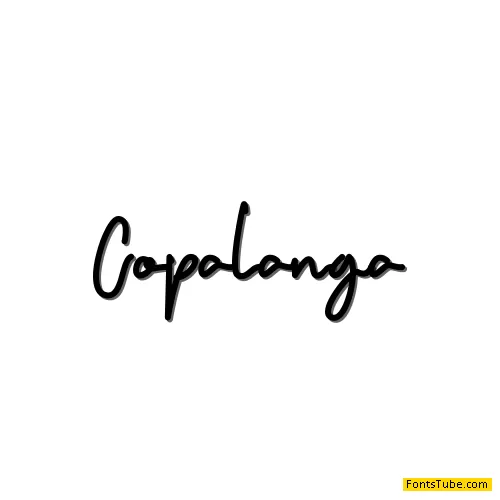 Copalanga Font