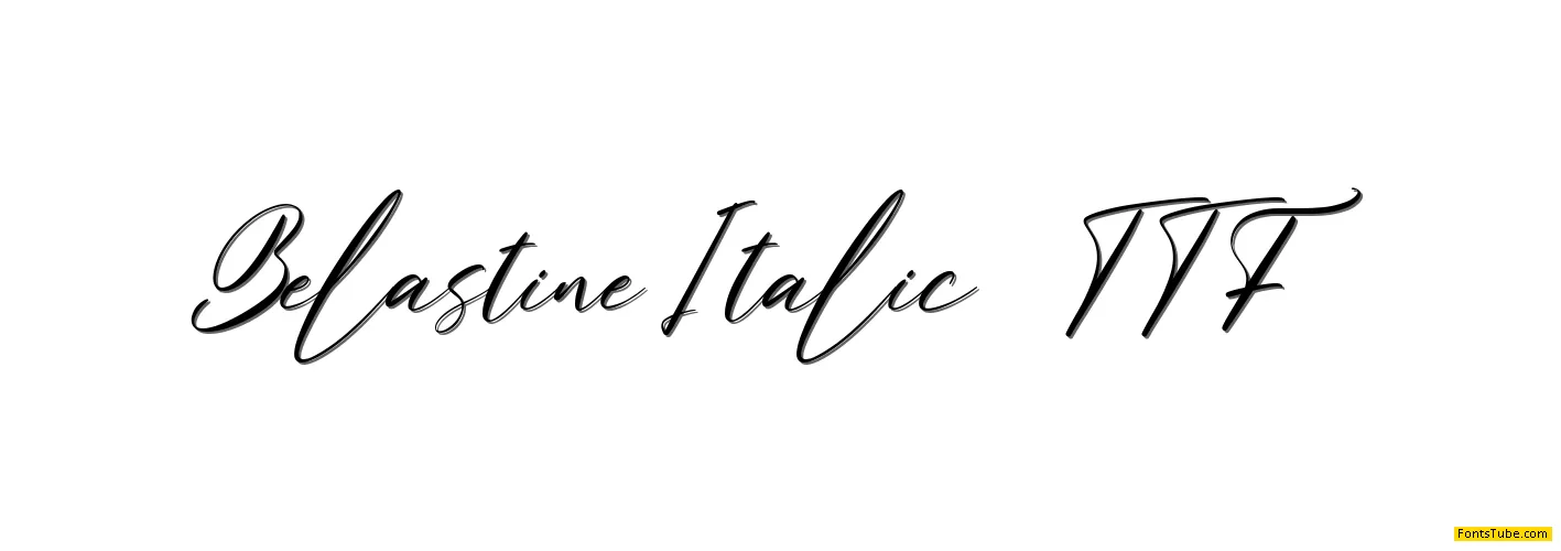 Belastine Font Family