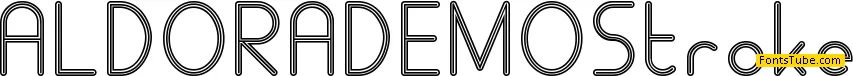 ALDORA DEMO Font Family